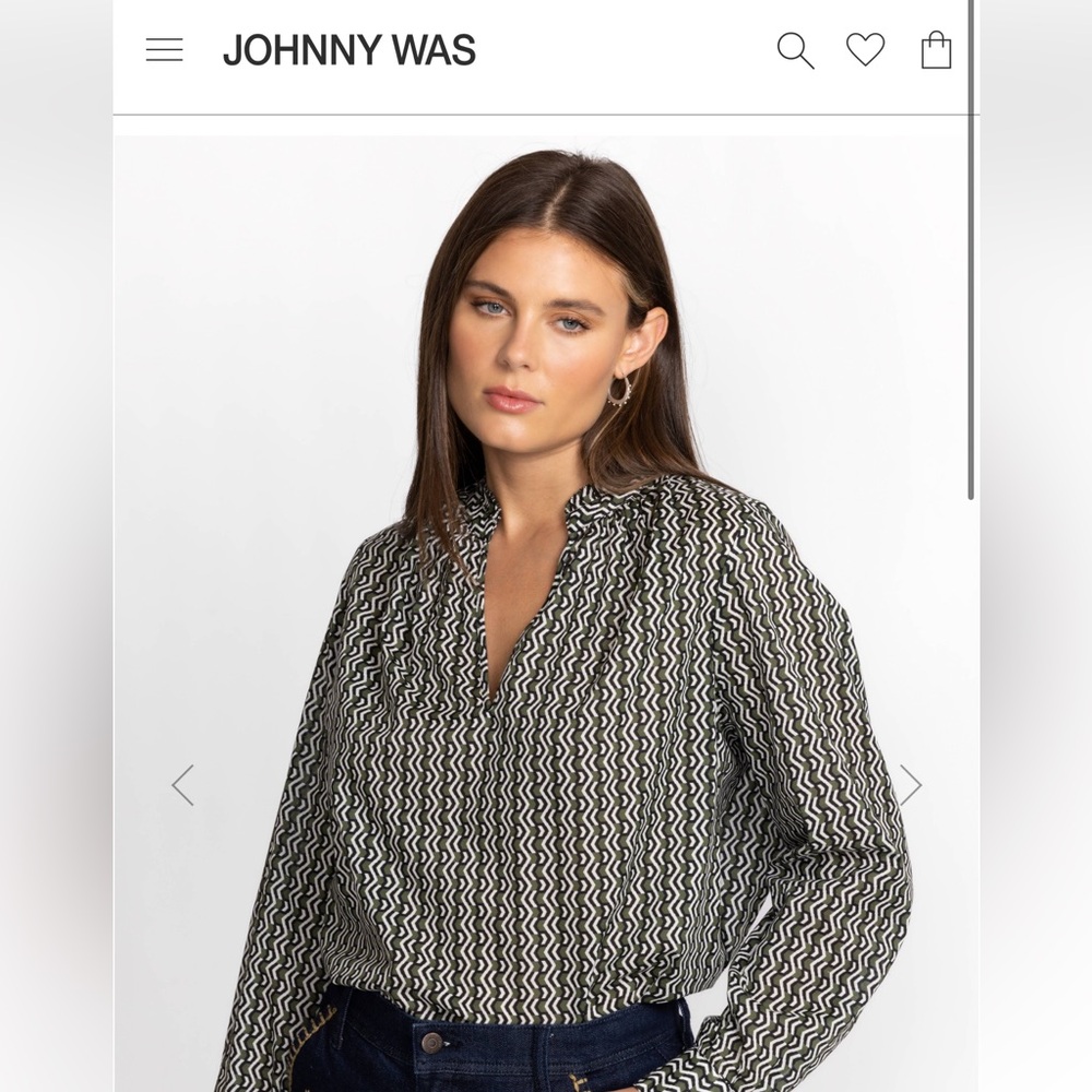 NWOT Johnny Was Blouse